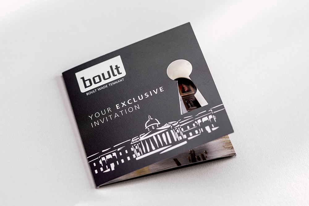 Boult Invitation printing - Mint Leeds